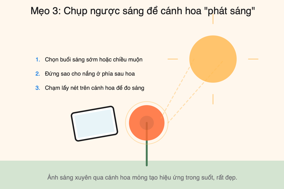 Hướng dẫn chụp ngược sáng